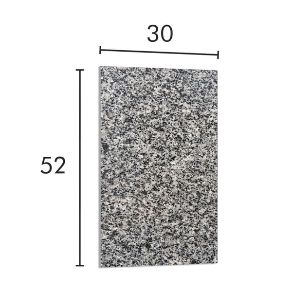 GLASSKÆREBRÆT 30x52 Granit