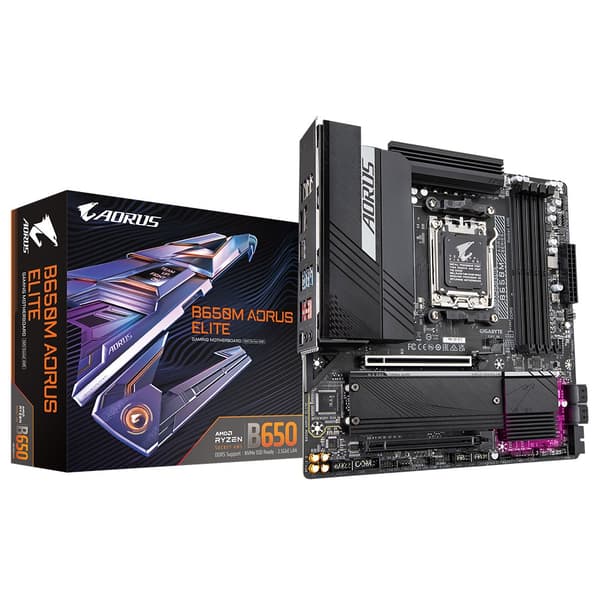 Gigabyte B650M AORUS ELITE bundkort
