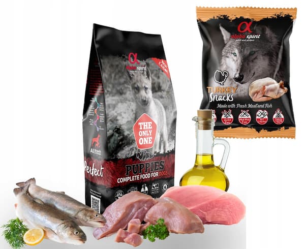 Alpha Spirit fullfoder för valpar 12 kg