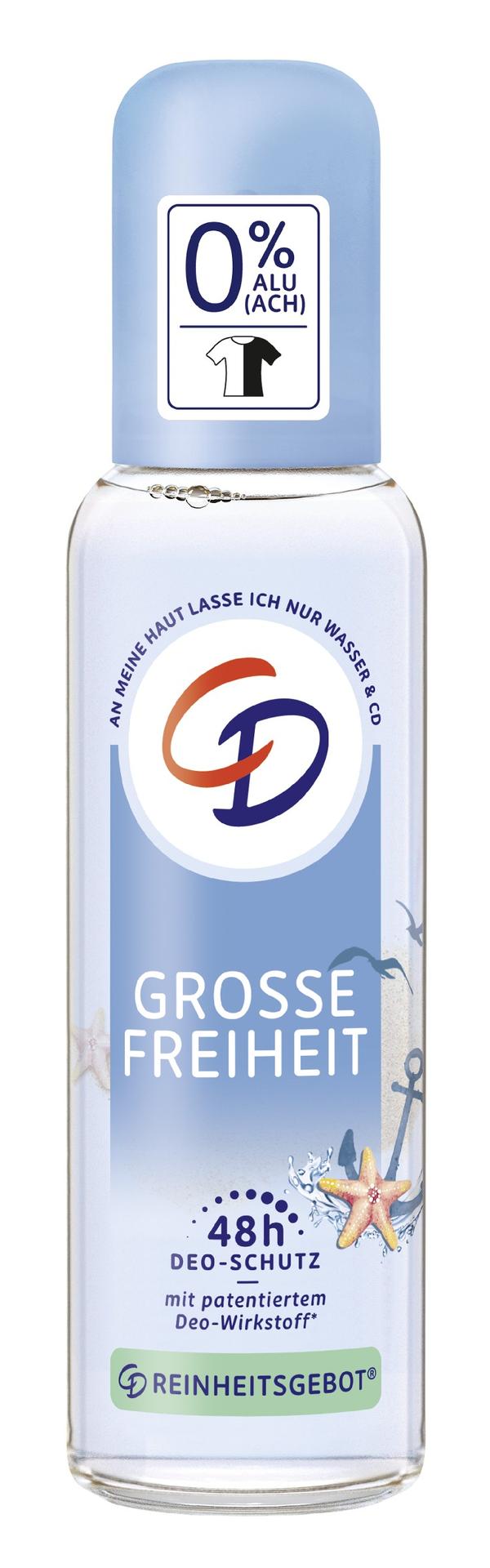 CD Pure Deodorant sumutin Grosse Freiheit 75 ml