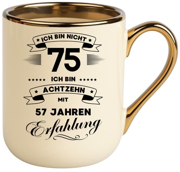 Rolig muggpresent till en 75-årsdag