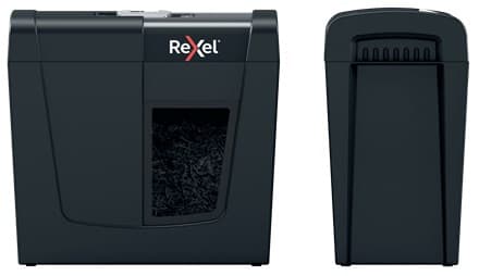 Rexel Secure X6 makulator, P4, 6 ark, 10 l beholder