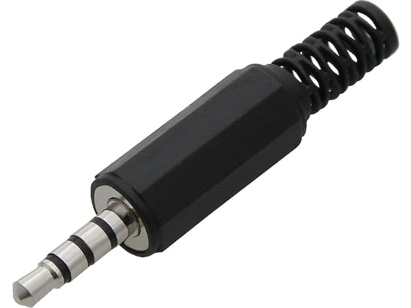 3,5 mm 4-polet jackstik