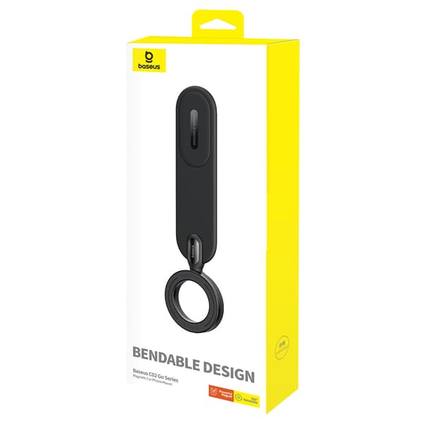 MagSafe Magnetisk Bil Smartphone Holder til Dashboard - Sort