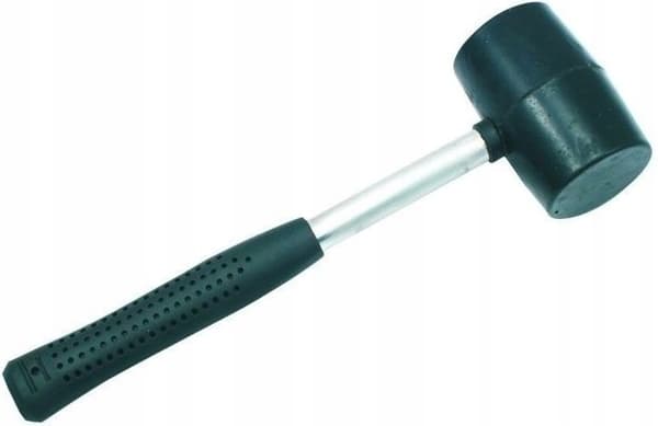 Gummihammer 65mm/450gr. metalhånd