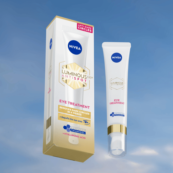 Nivea Cellular Luminous øjenkrem mod mørke ringe med hyaluronsyre 15 ml