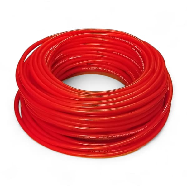 Termoplastslang för högtryckstvätt DN06 227BAR 100° Röd