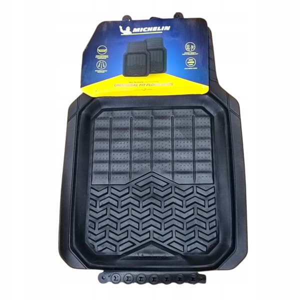 MICHELIN gummimattor 2 st svarta