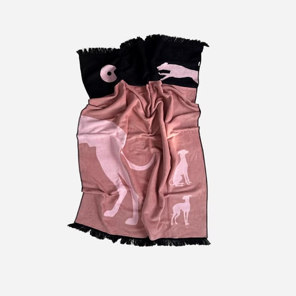 Bomuldstæppe IGGY Pink Lukier