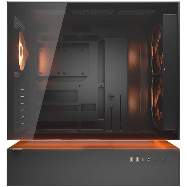 COUGAR CFV235 Mesh PC-chassi, Midi Tower, Svart