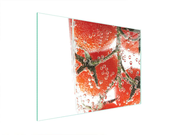 SKÄRBRÄDA I GLAS 40x30 TOMAT