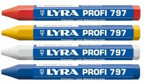 Oljebaserad märkkrita 797 LYRA röd