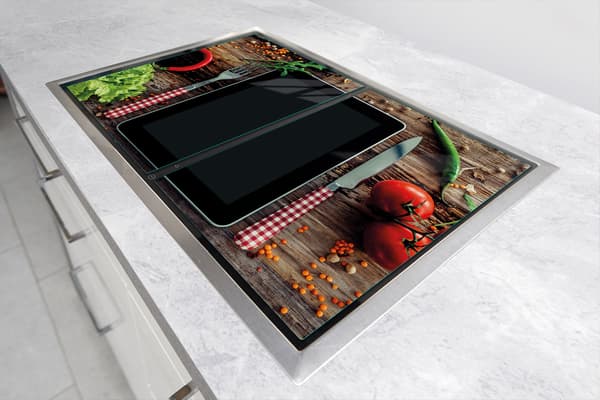 GLASBESKYTTELSESPLADE 75x52 KØKKEN