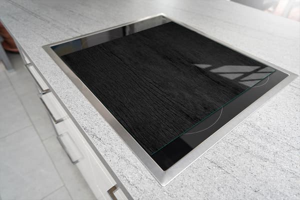 SKÄRBRÄDA I GLAS 52x40 SVART