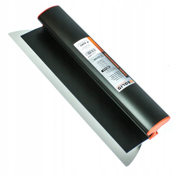 Massiv sort pudsekniv 45 cm 6411