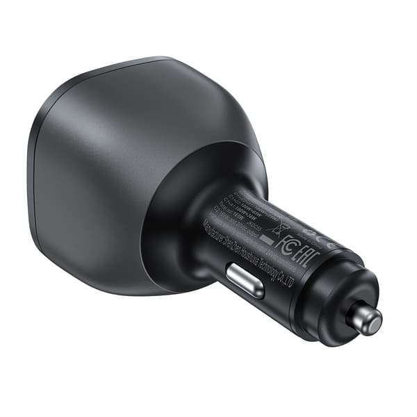 B14 165W Biloplader 2x USB-C 1x USB-A - Sort