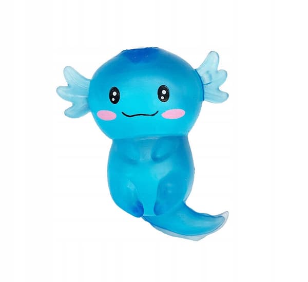 SENSORISK AXOLOTL antistressleksak