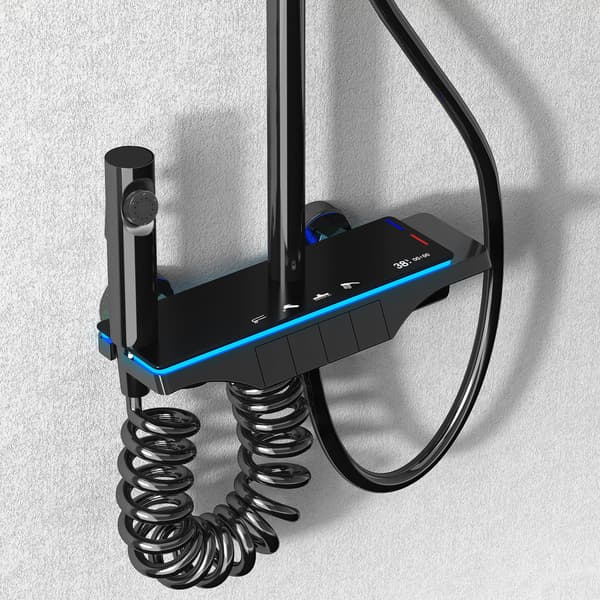 SAVIO LED-BRUSESÆT SORT SKU REA-P8410