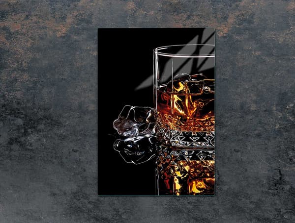 SKÄRBRÄDA I GLAS 35x52 WHISKY