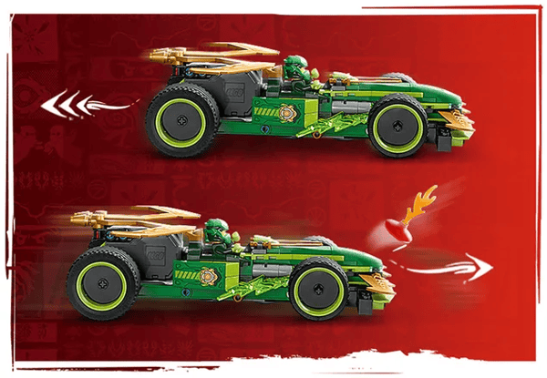 LEGO Ninjago 71828 Lloyds Pull-Back Racerbil 7+ (181 dele)