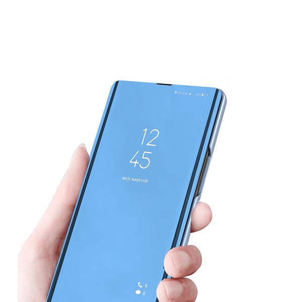 Samsung Galaxy A22 4G Clear View-cover - Sort