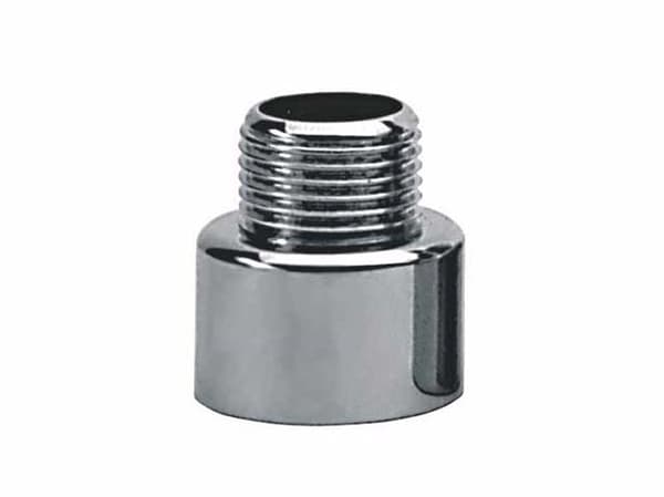 Kromreducerende forlænger 1/2 x 3/4 tommer