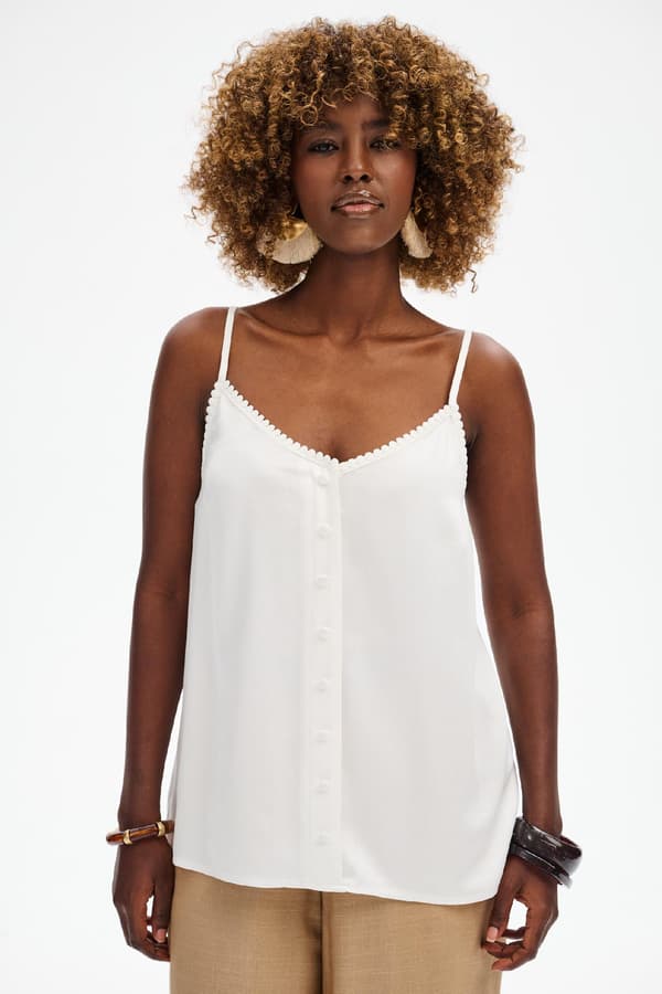 Safax Damebluse Ecru 36