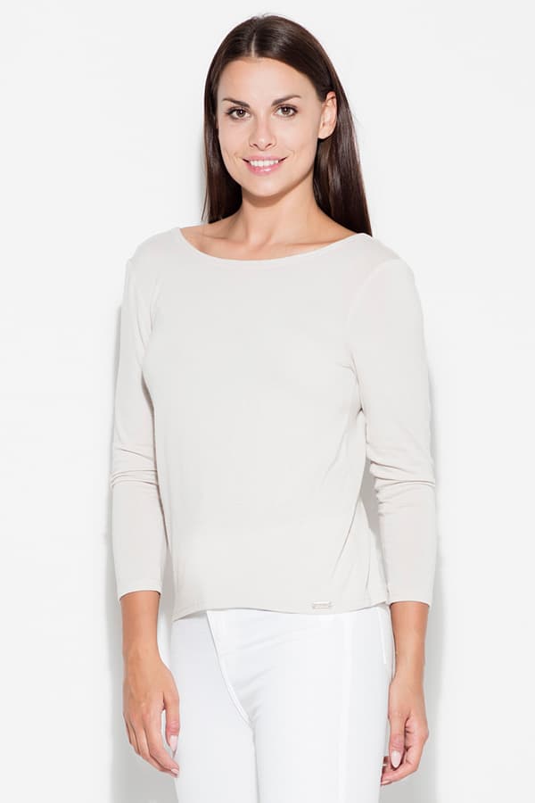 Bluse K199 Beige XL