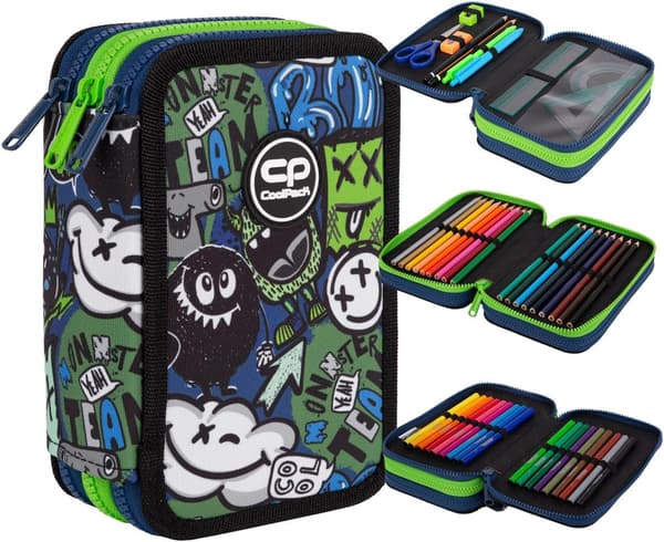 COOLPACK-KYNÄKOTELO JA HIPPER MONSTER -VARUSTEET