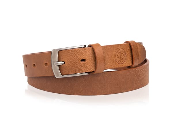 LIC30-0 CAMEL 115 Læderbælte REGULAR + CERTIFIKAT