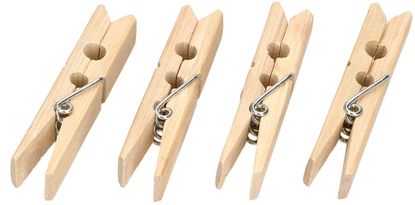 Træklemmer, 30 stk., 6 cm