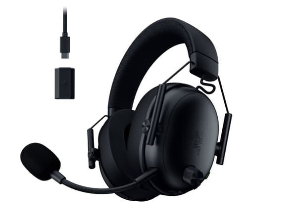 Razer BlackShark V3 trådløst gamingheadset, Bluetooth, sort