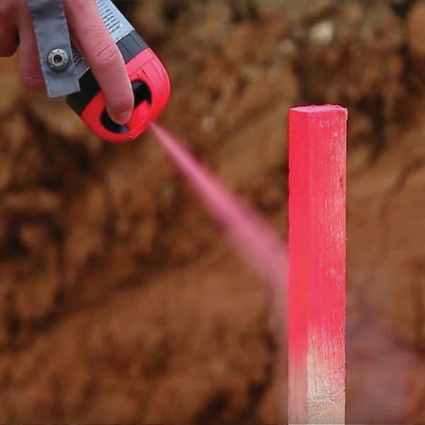 Fluo TP märkspray 500ml, rosa soppec