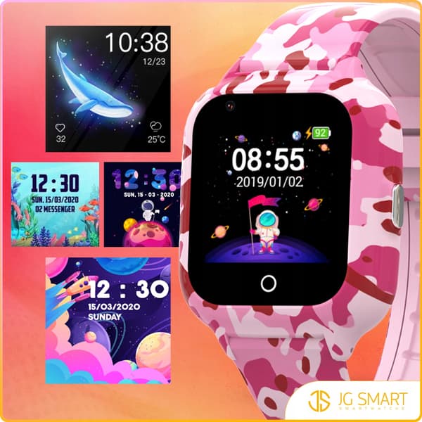 SMARTKLOCKA NEMO LTE - ROSA