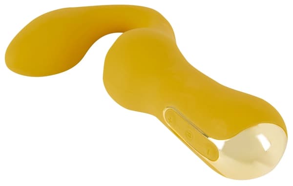 Din nye foretrukne dynamiske vibrator til vaginal og klitorisstimulation Gul