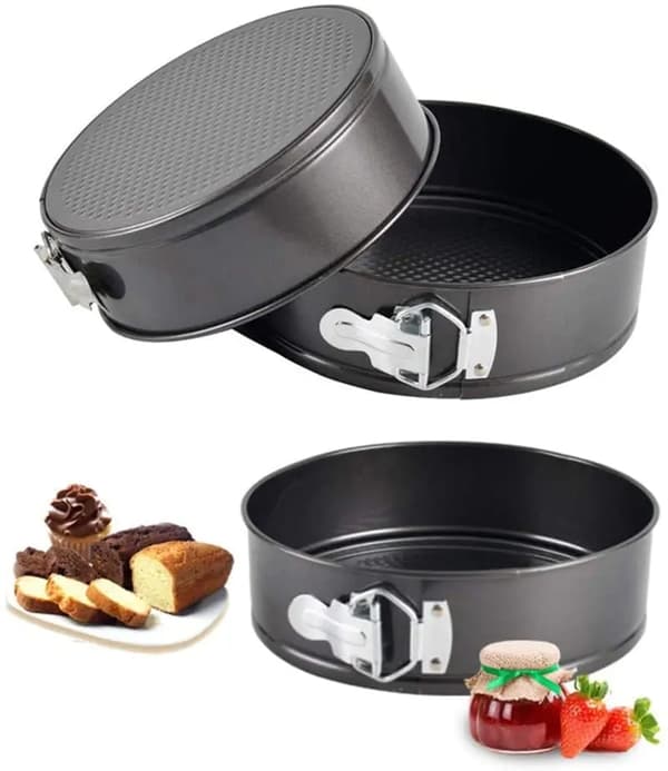 3 stk. kageform, bageplade, 24/26/28 cm, non-stick