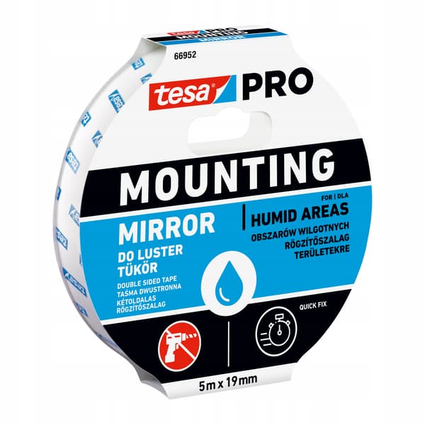 tesa PRO peilien kiinnitysteippi 5m