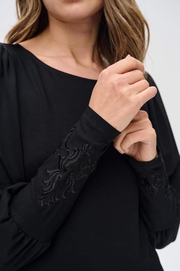 Miro Sort Damebluse Miro Sort Damebluse 40/42