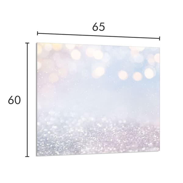 KEITTIÖN LASIPANEELI 65x60 Vaalea