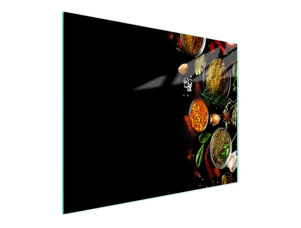 GLAS SKÆREBRÆT 52x30 KRYDDERIER