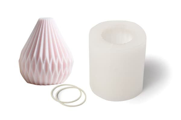 Silikone lysform pære 89x75 mm