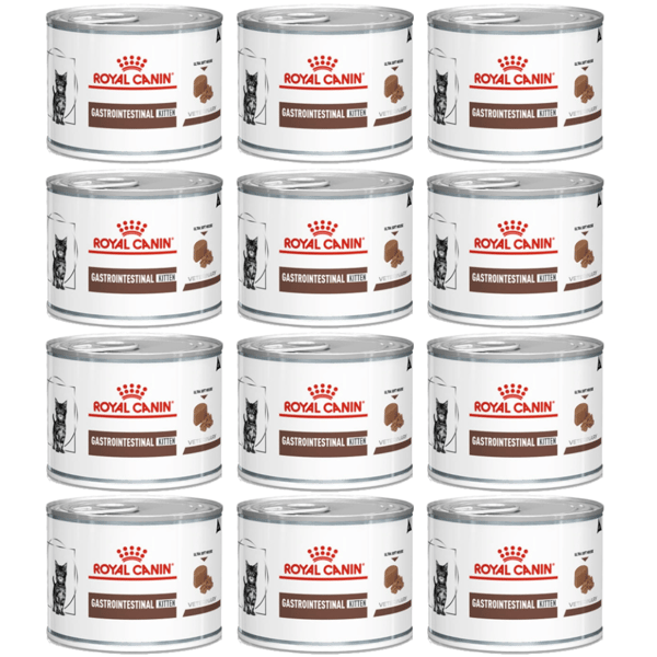 Gastro Intestinal Kitten Ultra Soft Mousse våtfoder för katter 12x195g
