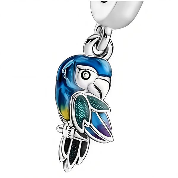 Pandora Trusky Papegoja Charm Hängsmycke