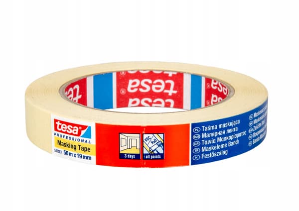 Tesa 3-dagars maskeringstejp 50m x 19mm