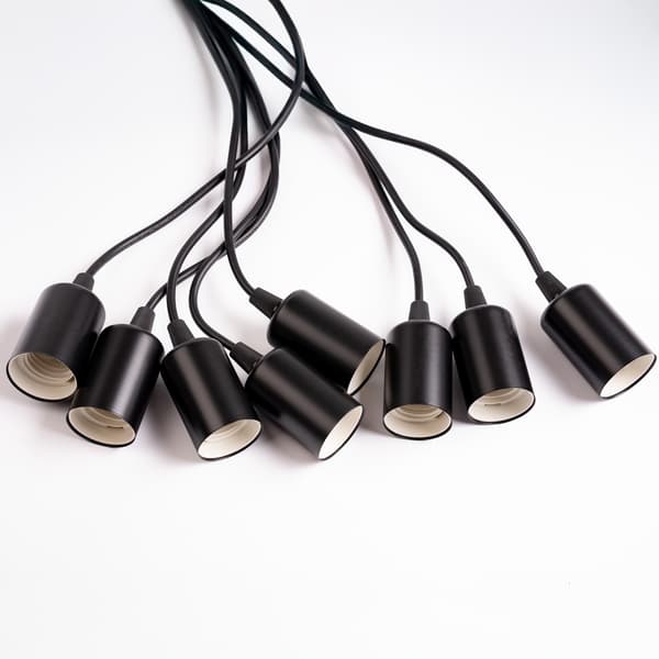 ARANE SPIDER loftslampe, 8 arme, til LED, 8x E27 LUMILED