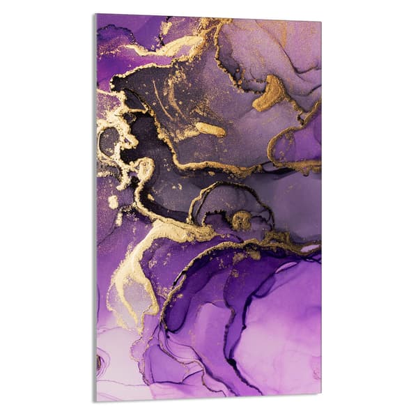 SKÄRBRÄDA I GLAS 30x52 Lila