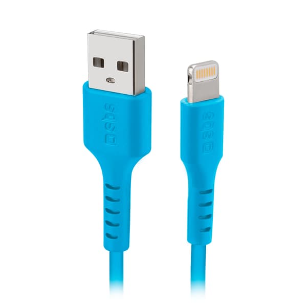USB-A til iPhone Lightning-kabel - Blå