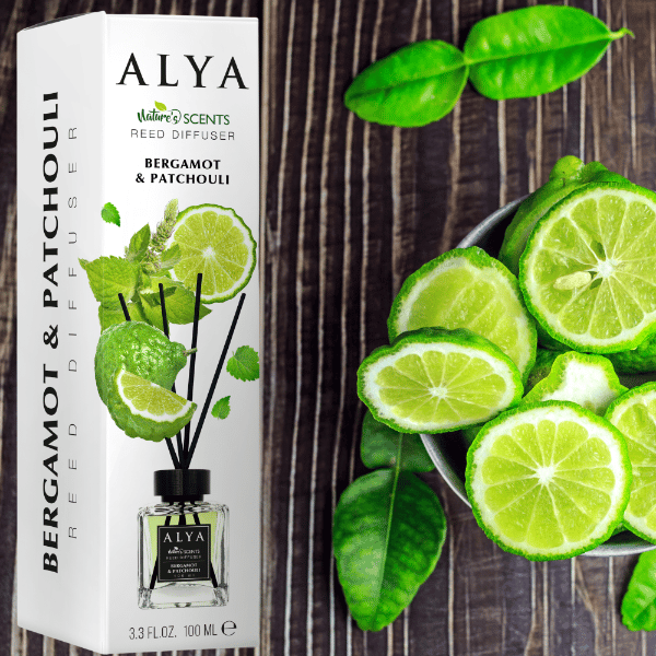 Alya Bergamott & Patchouli Doftpinnar 100ml