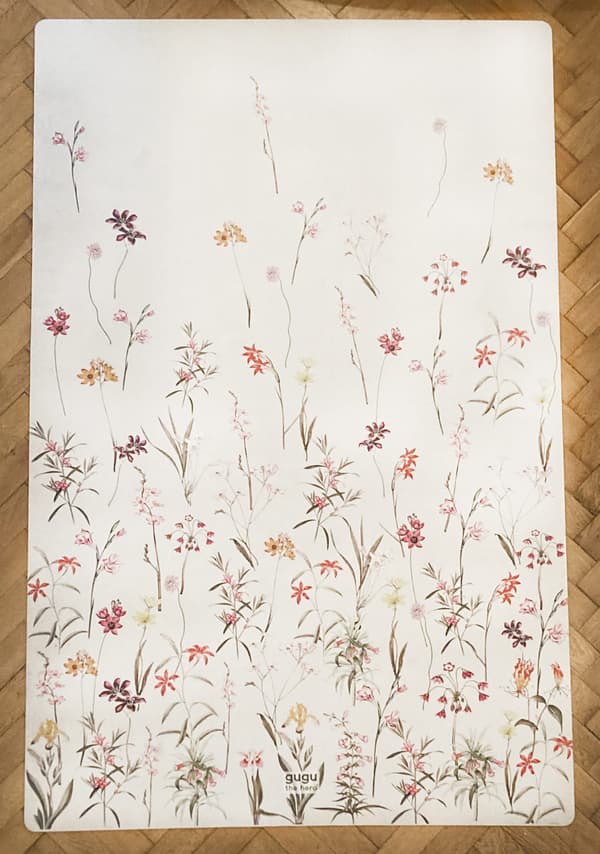 Stor gummimåtte til blomsterhaver