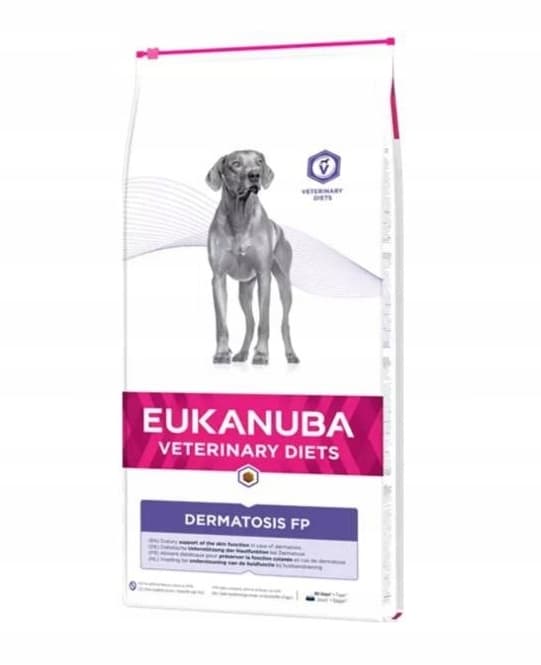 EUKANUBA Dermatosis Formula tørfoder til hunde til fødevareoverfølsomhed 12 kg